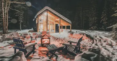 Mini chalet Parc régional du Lac Taureau  - secteur Baie-du-Milieu