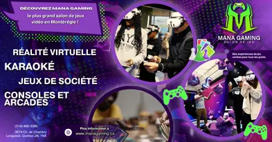 Mana Gaming - Jeux VR - Karaoké et arcades