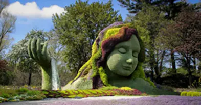 Mosaïcultures internationales de Montréal 25ème anniversaire - Parc Jean-Drapeau