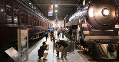 Les trains au cinéma chez Exporail, Musée ferroviaire canadien