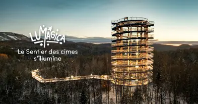 LUMAGICA – Le Sentier des cimes s’illumine