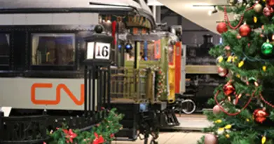 Nöel ferroviaire - Exporail, le Musée ferroviaire canadien