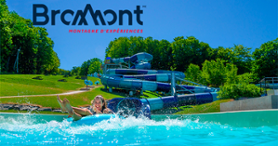 Bromont, montagne d’expériences - Glissades d'eau - vélo de montagne