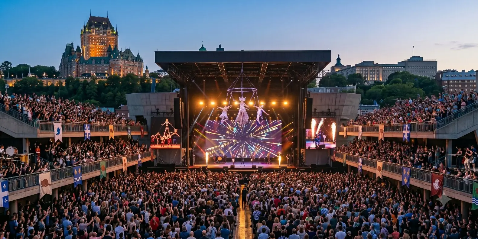 Spectacles, concerts et événements