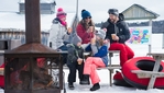 Glissades sur tube du Sommet Saint-Sauveur