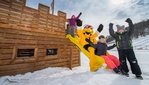 Glissades sur tube du Sommet Saint-Sauveur