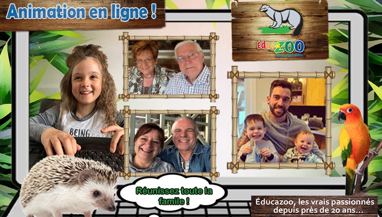 ÉducaZoo Anniversaire, refuge animation d'animaux Montréal