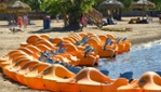 Plage St-Zotique - Eau Défi Parc Aquatique flottant