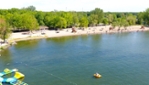 Plage St-Zotique - Eau Défi Parc Aquatique flottant