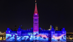 Lumières d'hiver au Canada