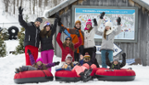 Glissades sur tube du Sommet Saint-Sauveur
