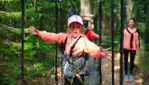 Les Parcours D'hébertisme Aérien du Parc du Domaine Vert - Arbre en arbre