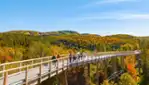 Le Sentier des Cimes au coeur des Laurentides - MONTEZ VOIR COMME C'EST BEAU ! 