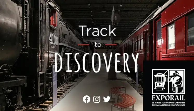 Balade en train miniature - Exporail, le Musée ferroviaire canadien
