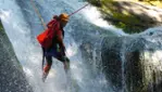 Canyoning Québec - Descendre des Cascades sur cordes