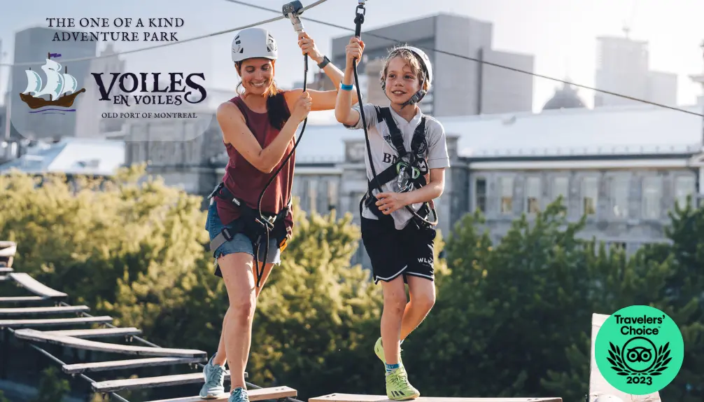 Voiles en Voiles - Parcours aériens dans des bateaux pirates