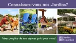 Jardins Michel Corbeil - Visites guidées - activités