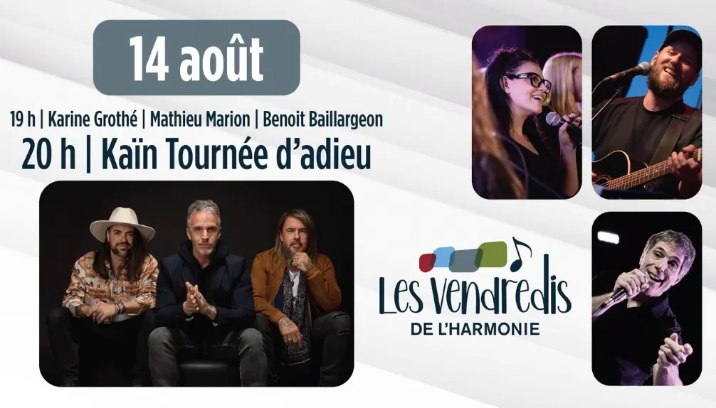 Les Vendredis de l’Harmonie à Saint-Côme - Événement