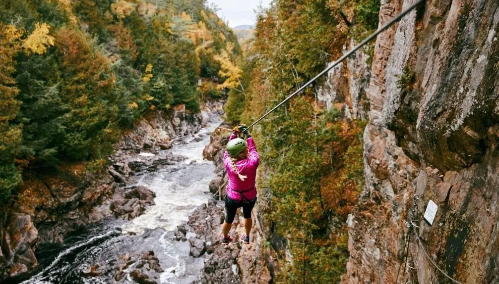Le parc des Chutes Coulonge