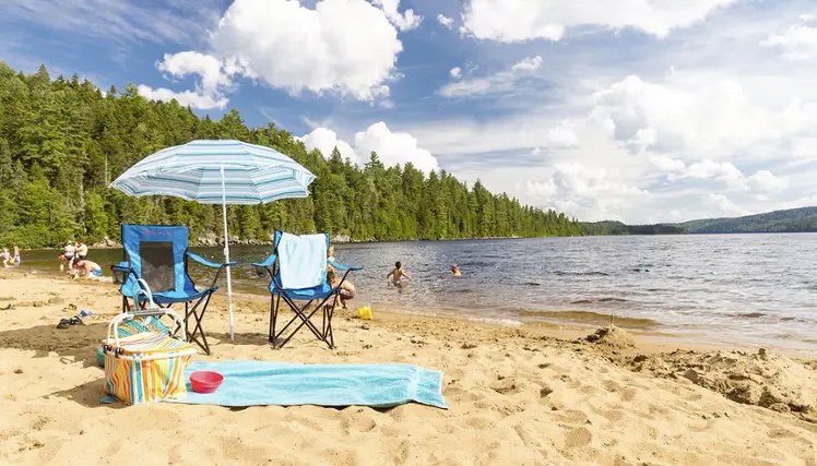 Plage du Parc National de la Mauricie – Mauricie