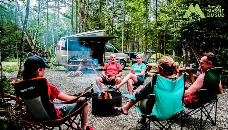 Camping au Parc régional du Massif du Sud