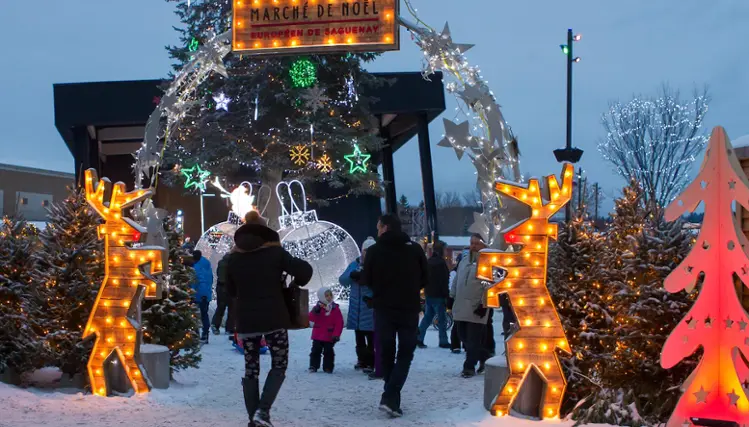 Marché de Noël européen de Saguenay