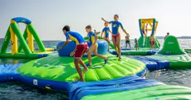 Parc Octopus - parc aquatique flottant - hébergements